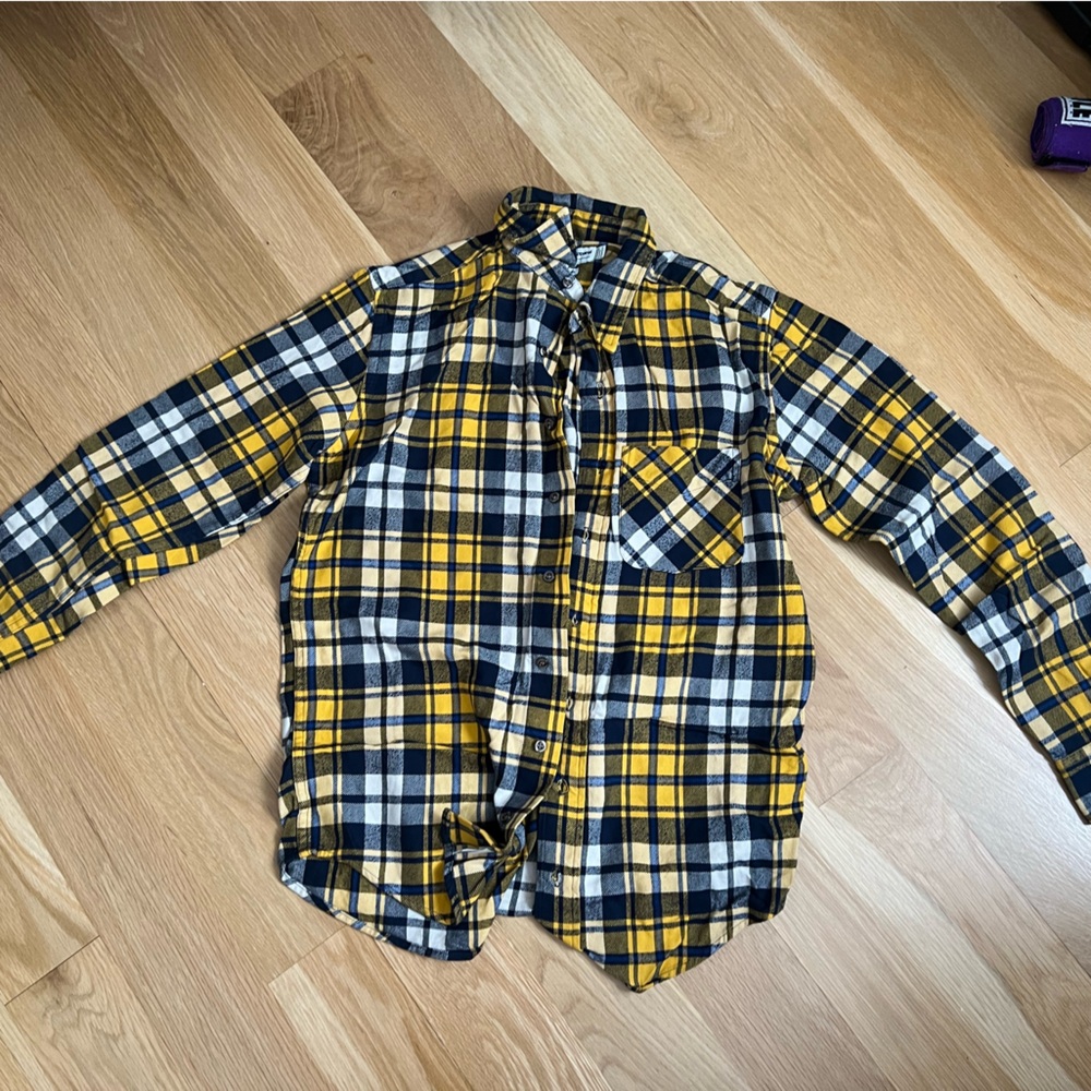 Michigan gameday flannel shirt
